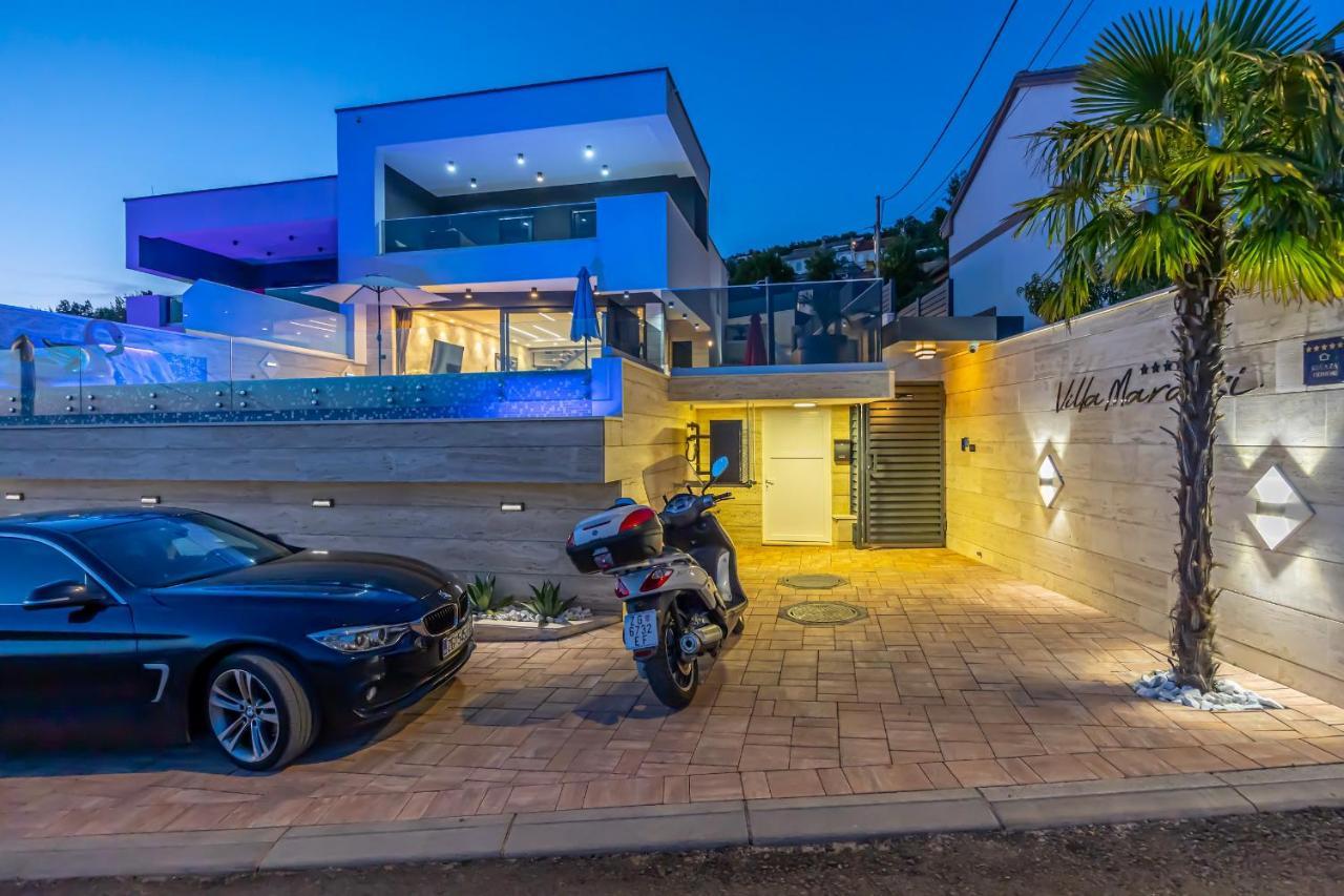 Villa Marassi With Heated Pool, Hot Tub And Sauna Криквеница Екстериор снимка